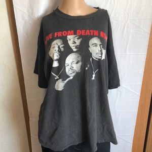 Vintage 90s death row records tee. Tupac snoop Dre